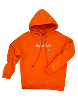 Feather & Bow Hoodie - Orange